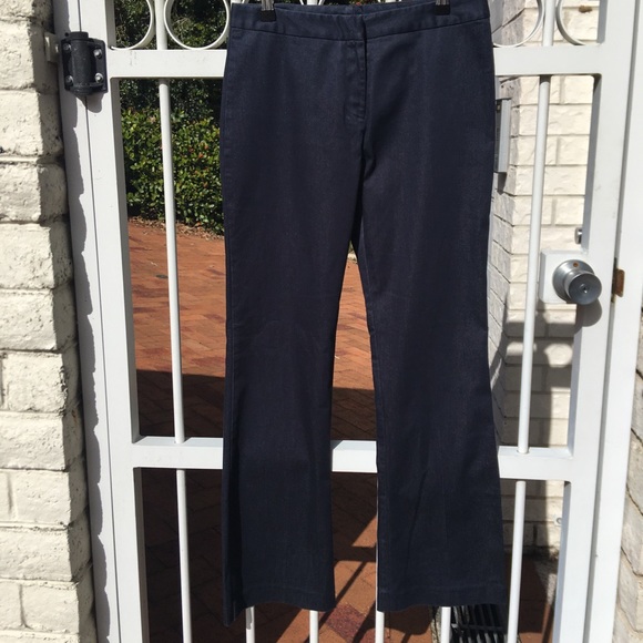 Witchery Navy Bootcut Pants Size 10 - Picture 2 of 14